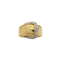 טבעת חגורה יהלומים יוקרתית